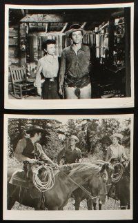 1e616 SIERRA 10 8x10 stills '50 cowboy Audie Murphy w/Wanda Hendrix in western action, Burl Ives!