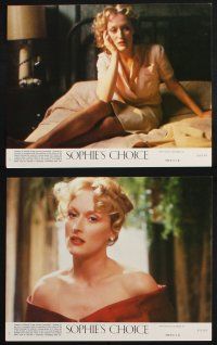 1e107 SOPHIE'S CHOICE 8 8x10 mini LCs '82 incredible Meryl Streep, Kevin Kline, Peter MacNicol!