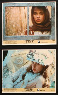 1e113 TESS 8 8x10 mini LCs '81 directed by Roman Polanski, Nastassja Kinski, Peter Firth!