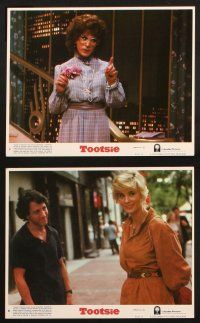 1e151 TOOTSIE 8 8x10 mini LCs '82 Dustin Hoffman in drag, Jessica Lange, Charles Durning, classic!