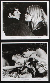 1e621 TWO WEEKS IN SEPTEMBER 10 8x10 stills '67 A Coeur Joie, sexy Brigitte Bardot in love!
