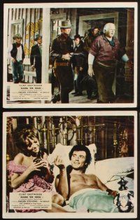 1e189 HANG 'EM HIGH 7 color English FOH LCs '68 Clint Eastwood & pretty Inger Stevens!