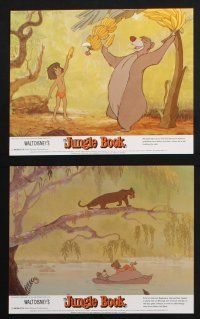 1e089 JUNGLE BOOK 8 color English FOH LCs R80s Walt Disney cartoon classic, Mowgli & friends!