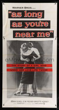 1f611 AS LONG AS YOU'RE NEAR ME 3sh '56 Maria Schell strangely lived her love-life twice!
