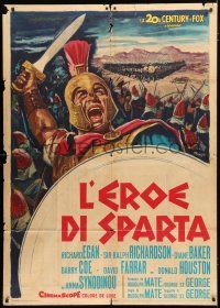 1f428 300 SPARTANS Italian 1p '64 cool Deamicis art of the mighty battle of Thermopylae!
