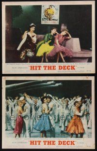 1g947 HIT THE DECK 2 LCs '55 Debbie Reynolds, Jane Powell, sexy dancer Ann Miller!
