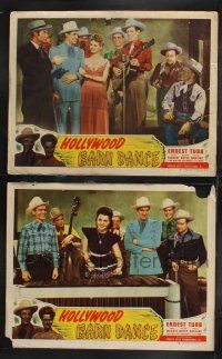 1g948 HOLLYWOOD BARN DANCE 2 LCs '47 Ernest Tubb, Lori Talbott, Earl Hodgins, country music!