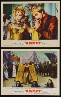 1g957 KISMET 2 LCs '56 sexy Dolores Gray with Howard Keel & in cool dance number!