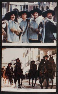 1g613 FOUR MUSKETEERS 6 color 11x14 stills '75 Oliver Reed, Michael York, Richard Chamberlain!