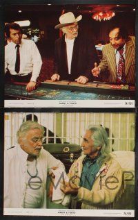 1g620 HARRY & TONTO 6 color 11x14 stills '74 Paul Mazursky, Art Carney, Ellen Burstyn, roulette!