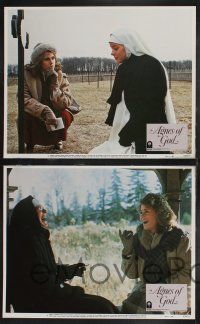 1g023 AGNES OF GOD 8 LCs '85 directed by Norman Jewison, Jane Fonda, nun Meg Tilly!
