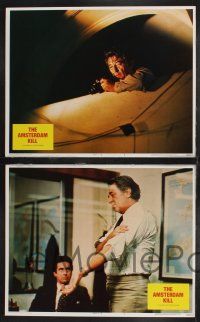 1g032 AMSTERDAM KILL 8 LCs '78 Robert Mitchum, Richard Egan, Bradford Dillman, Keye Luke