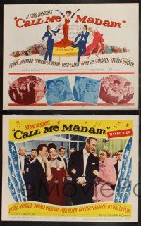 1g082 CALL ME MADAM 8 LCs '53 Ethel Merman, Donald O'Connor & Vera-Ellen sing Irving Berlin songs!