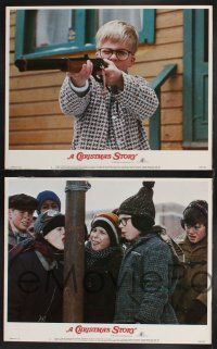 1g659 CHRISTMAS STORY 5 LCs '83 wonderful images from the best classic Christmas movie ever!
