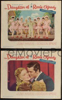 1g741 DAUGHTER OF ROSIE O'GRADY 4 LCs '50 Gordon MacRae, sexy June Haver great dance routines!