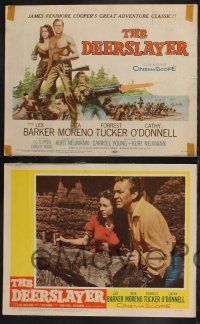 1g120 DEERSLAYER 8 LCs '57 Lex Barker, Rita Moreno, Forrest Tucker!