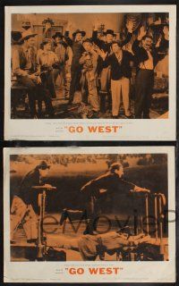 1g755 GO WEST 4 LCs R62 cowboys Groucho, Chico & Harpo Marx in action!