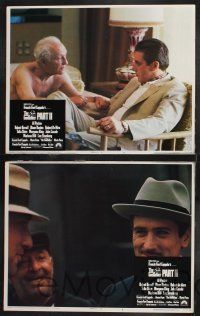 1g756 GODFATHER PART II 4 LCs '74 Al Pacino, Robert De Niro, Francis Ford Coppola classic!
