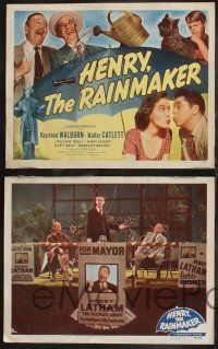 1g206 HENRY THE RAINMAKER 8 LCs '49 Raymond Walburn, Walter Catlett, William Tracy
