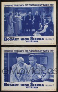 1g679 HIGH SIERRA 5 LCs R52 Humphrey Bogart as Mad Dog Killer Roy Earle, sexy Ida Lupino!
