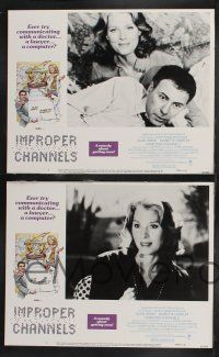 1g231 IMPROPER CHANNELS 8 LCs '81 Alan Arkin, Mariette Hartley, Canadian comedy about getting even!