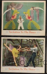 1g547 INVITATION TO THE DANCE 7 LCs '56 dancing Gene Kelly with gorgeous Tamara Toumanova!