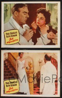 1g549 JOE MACBETH 7 LCs '56 Paul Douglas, Ruth Roman, modern version of Shakespeare!