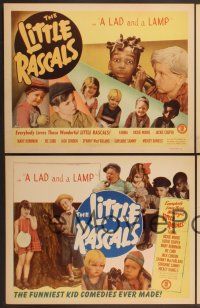 1g783 LAD AN' A LAMP 4 LCs R51 Little Rascals, great images of Our Gang members!