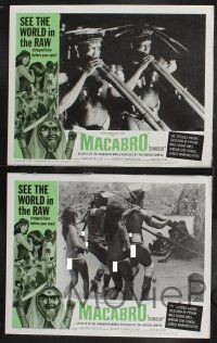 1g289 MACABRO 8 LCs '66 wild horror documentary, see the forbidden world in the raw!