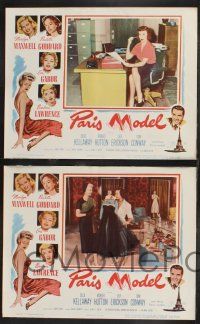 1g353 PARIS MODEL 8 LCs '53 sexy Marilyn Maxwell, Paulette Goddard & Eva Gabor!