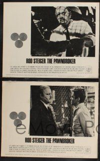 1g358 PAWNBROKER 8 LCs '65 concentration camp survivor Rod Steiger, directed by Sidney Lumet!