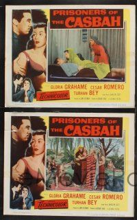 1g370 PRISONERS OF THE CASBAH 8 LCs '53 dazzling, desirable, and deadly sexy Gloria Grahame!