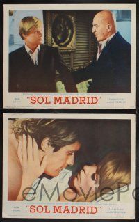 1g416 SOL MADRID 8 LCs '68 David McCallum, sexy Stella Stevens, Telly Savalas, heroin bust!