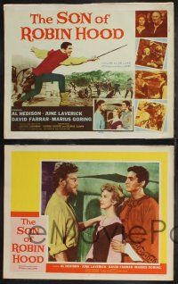 1g421 SON OF ROBIN HOOD 8 LCs '59 David Hedison, June Laverick is his daughter!