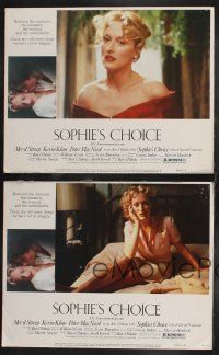 1g423 SOPHIE'S CHOICE 8 LCs '82 Alan J. Pakula directed, Meryl Streep, Kevin Kline, Peter MacNicol!