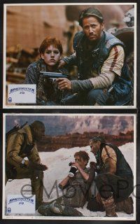 1g426 SPACEHUNTER ADVENTURES IN THE FORBIDDEN ZONE 8 LCs '83 Molly Ringwald, Peter Strauss, Hudson!