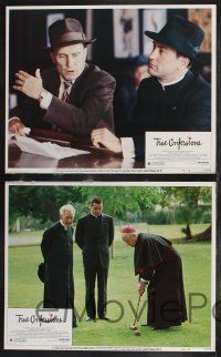 1g472 TRUE CONFESSIONS 8 LCs '81 priest Robert De Niro, detective Robert Duvall!