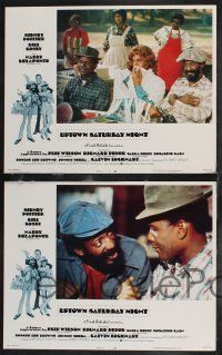 1g482 UPTOWN SATURDAY NIGHT 8 int'l LCs '74 Sidney Poitier & Bill Cosby with Harry Belafonte!