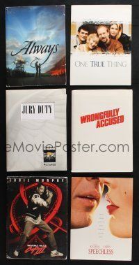 1h125 LOT OF 34 PRESSKITS '85 - '01 containing a total of 184 stills!