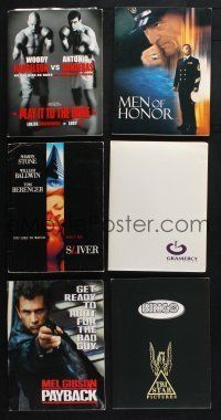 1h131 LOT OF 28 PRESSKITS '80 - '01 containing a total of 124 stills in all!