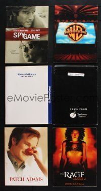 1h137 LOT OF 22 PRESSKITS '87 - '01 containing a total of 73 stills in all!