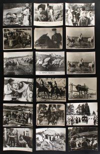1h198 LOT OF 48 RUSSIAN STILLS FEATURING IMAGES OF HORSES '40s-60s a variety of great images!