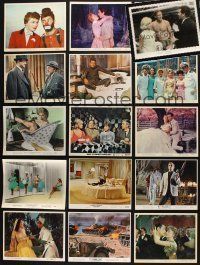 1h211 LOT OF 16 COLOR 8X10 STILLS '50s-60s great scenes from a variety of different movies!