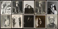1h226 LOT OF 13 REPRO 8x10 STILLS FROM HORROR AND SCIENCE FICTION MOVIES '80s Dracula & more!
