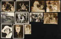 1h214 LOT OF 11 SILENT MOVIE 8X10 STILLS '20s great portraits and movie scenes!