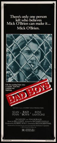 1j444 BAD BOYS insert '83 life has pushed Sean Penn into a corner & he's coming out fighting!
