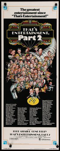 1j779 THAT'S ENTERTAINMENT PART 2 insert '75 Fred Astaire, Gene Kelly & many MGM greats!