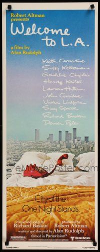 1j827 WELCOME TO L.A. insert '77 Alan Rudolph, Robert Altman, City of the One Night Stands!