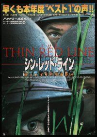 1j395 THIN RED LINE Japanese '99 Sean Penn, Woody Harrelson & Jim Caviezel in WWII!