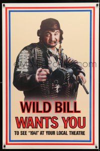 1k013 1941 teaser 1sh '79 Steven Spielberg, great image of John Belushi as Wild Bill!